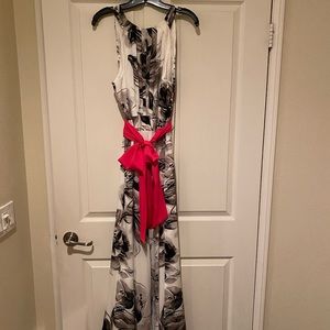 Black and white dress